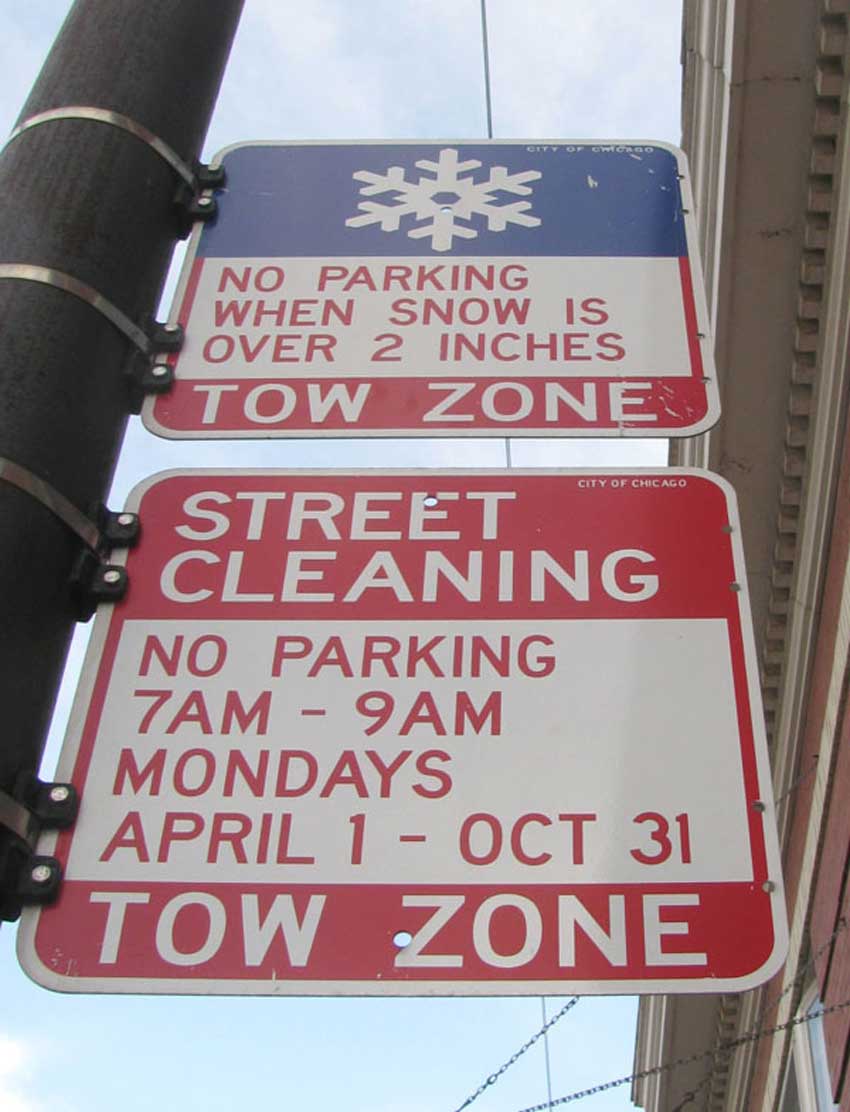 Chicago Street Cleaning & Parking Guide Street Sweeping Xtreet